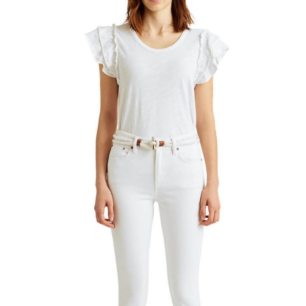 Lauren Ralph Lauren-Ruffle Sleeve Blouse- Size 3X